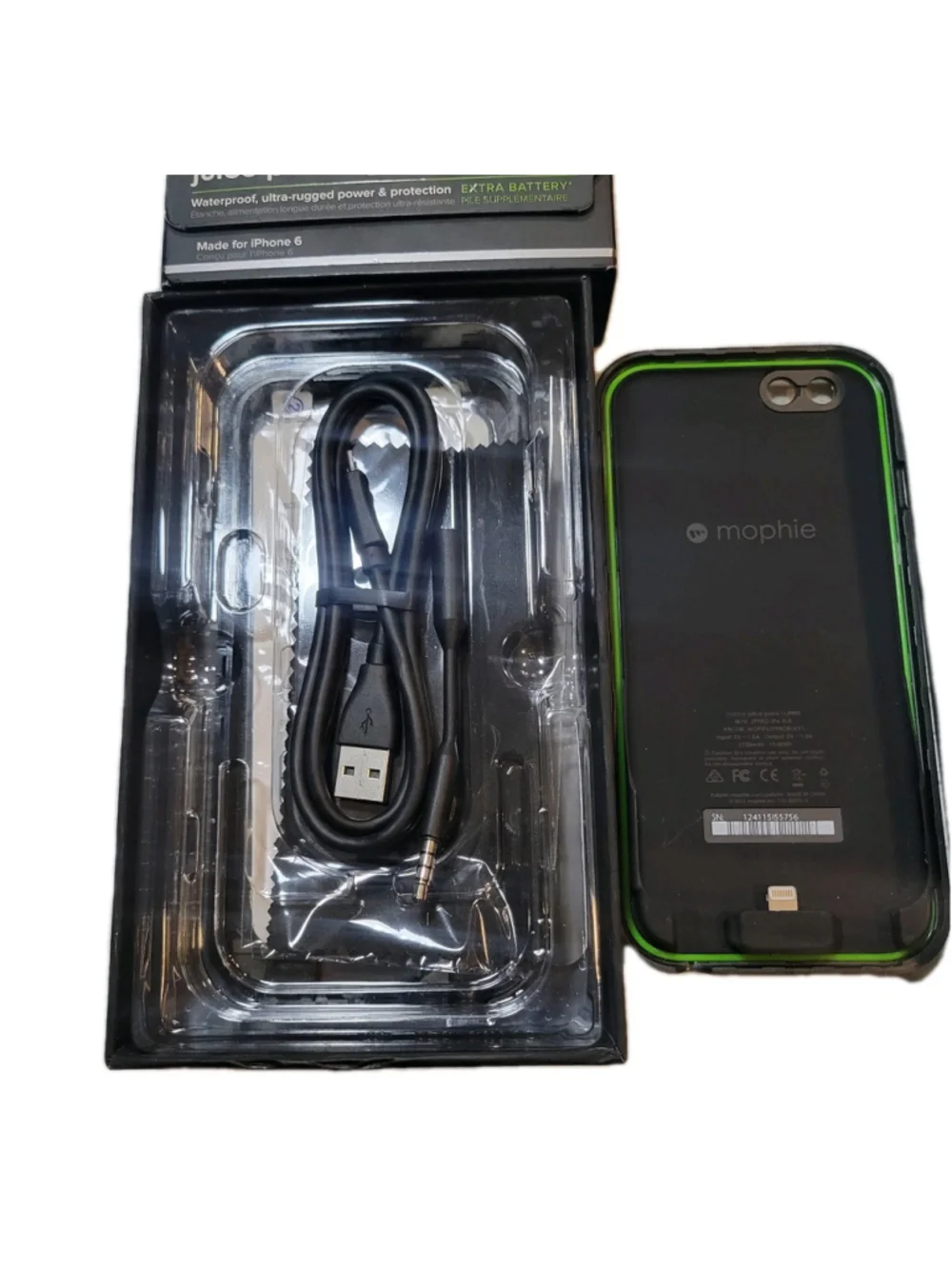 MOPHIE JUICE Pack H2OPro 100% Battery Strength iPhone 6 & 6S NWT $260 Lot Of 2